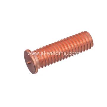 Threaded stud PT ISO13918PT STUDS COPPER PLATED CD STUDS